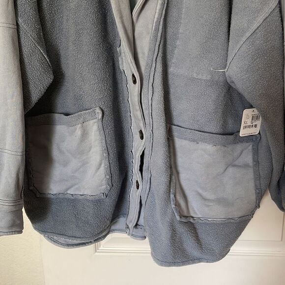 New Free People Jordan jacket blue - Picture 7 of 12